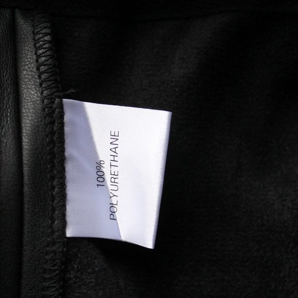 The Frankie Shop Ines Faux Leather Cargo Vest Black Size XS/S - Picture 7 of 9